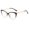 Fashion Anti Blue Light Cat Eye Glasses for Women Retro Frame Reading Computer Clear Lens Simple Female Eyeglasses