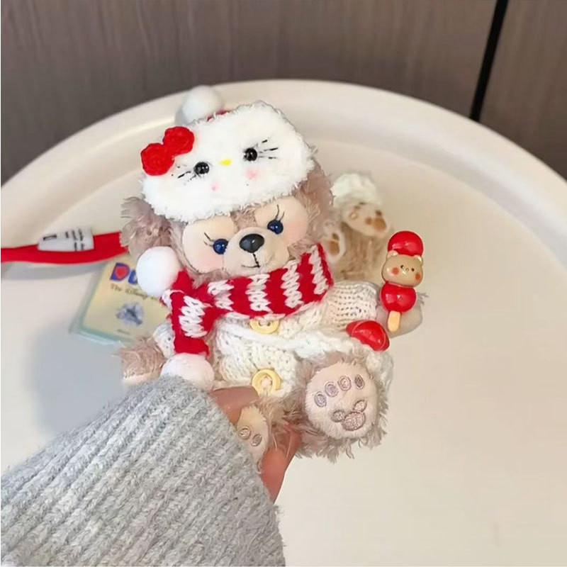 Sherry Lovely Rose Bear Keychain With Ultra Soft Fabric Ideal For Collectors And Gifts