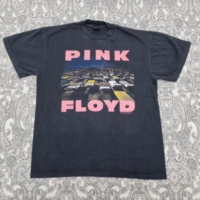 Maglietta Stampata Pink Floyd Vintage Anni '80 A Momentary Lapse Of Reason