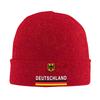 Deutschland Flag And Emblem GerUnisexy Knit Hat Casual Caps Unisex Women Outdoor Beanie Hats Autumn Winter Graphic Elastic Bonnet Hats