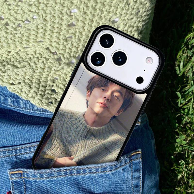 Kpop Gong Yoo soft mobile phone case Compatible with IPhone 17 16 15 14 13 12 11Pro Max 17 Air cover