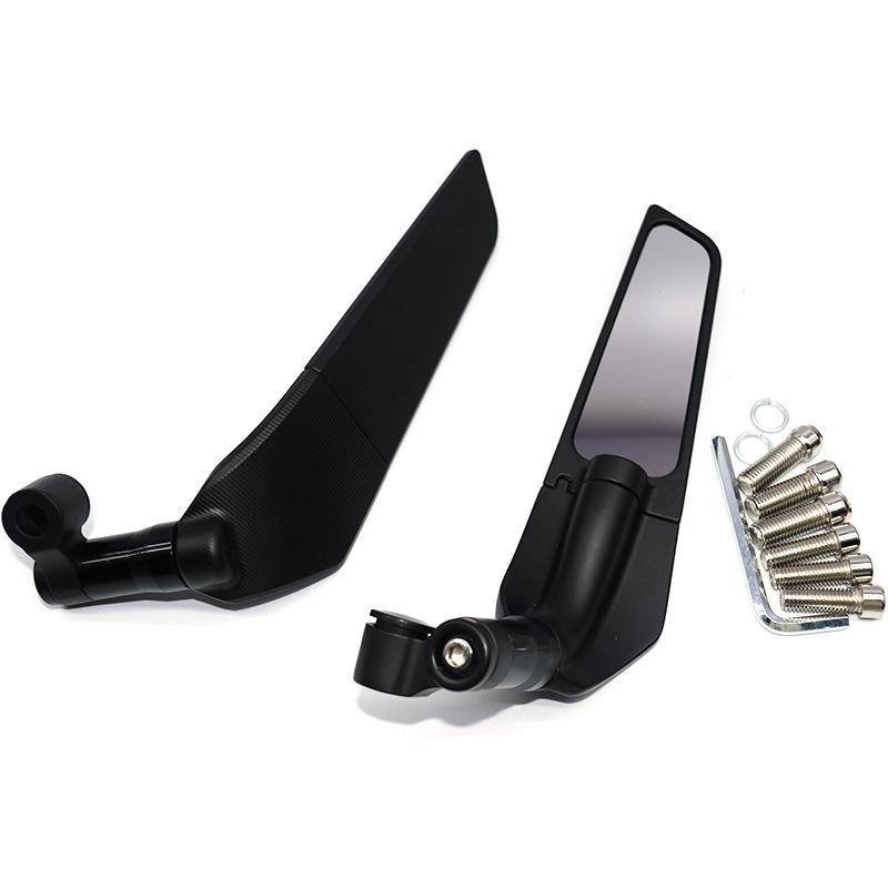 Universal Motorcycle Rearview Mirror Wind Wing for Electric Vehicles, Compatible with Ninebot and Niu