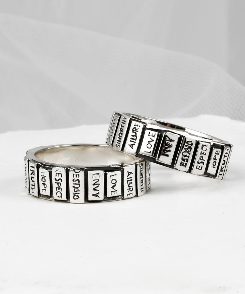 Shoveoff [Silver 925] Svr-#S603 Have A Belief Ring