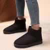 Cotton Shoes Women's Winter Boots Snow Boots Women Plus Fleece Thickened Warm Short Boots Women Non-slip