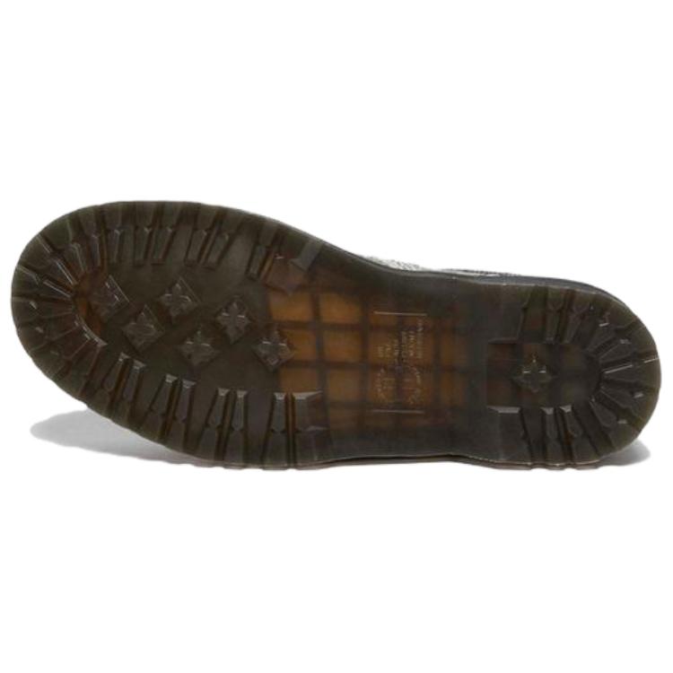 Dr. Martens Suede Comfortable Casual Shoes Men Shoes Gray Black White 31893380