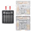 Scalable Kitchen Drawer Organizer Movable Partition Expandable Utensil Tray  Home