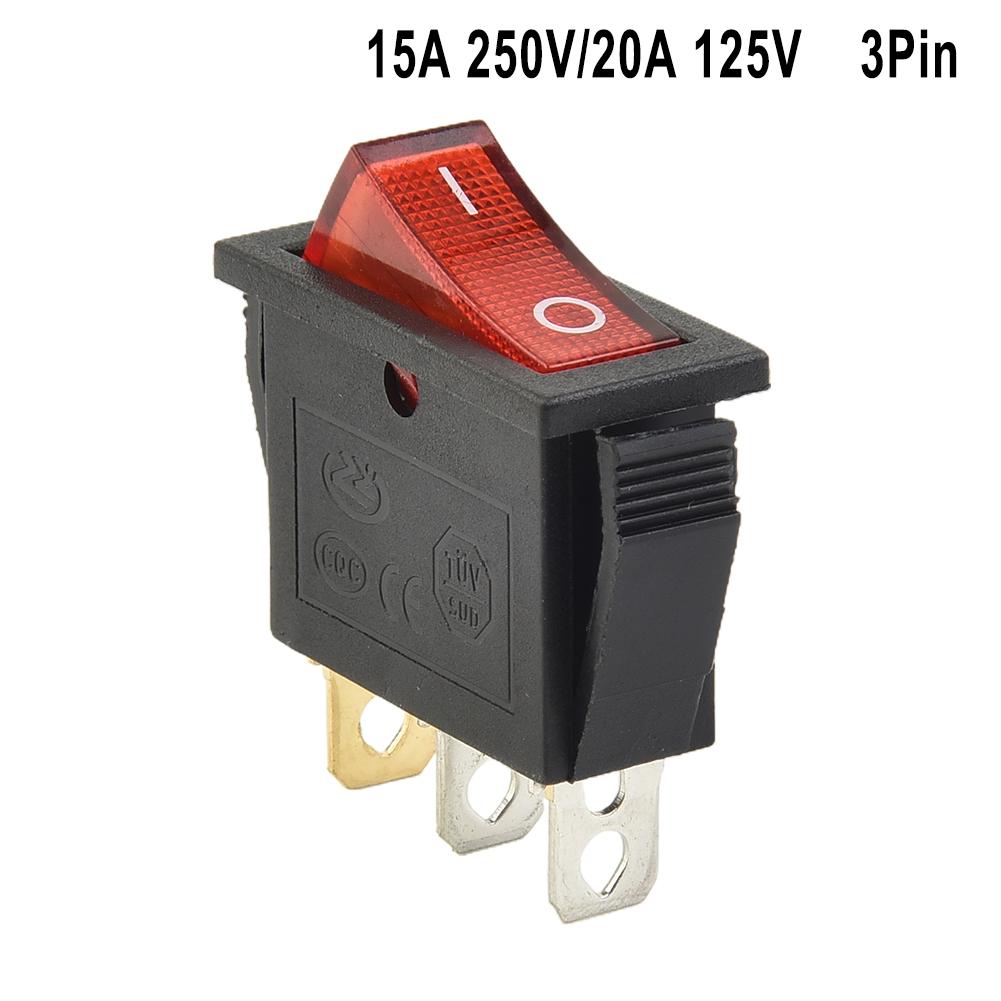 

2nd Gear Red With Light On-off 3pin Easily Installed Slim Type