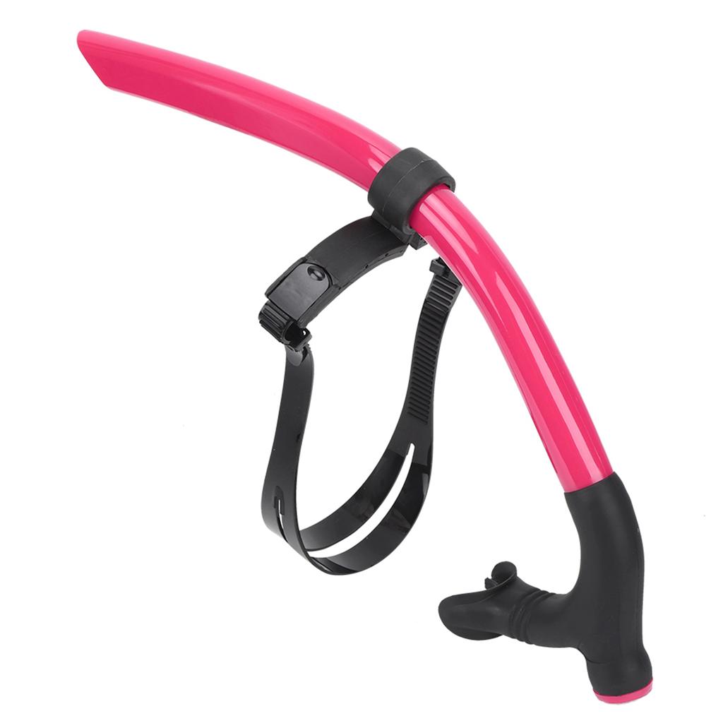 Front Snorkel Breathing Tube Detachable Swimming Scuba for Snorkeling Diving TrainingPink