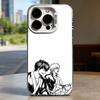 Amine G-Gintama  White Shockproof Phone Case For iPhone 16,15,14,13,12,11,Pro,XS,Max,Plus,Mini,SE