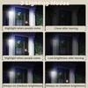 IP65 Waterproof 134LED Solar Motion Sensor Wall Light 3 Sides Outdoor Security Lamp for Yard Garden Garage Pathway Decor