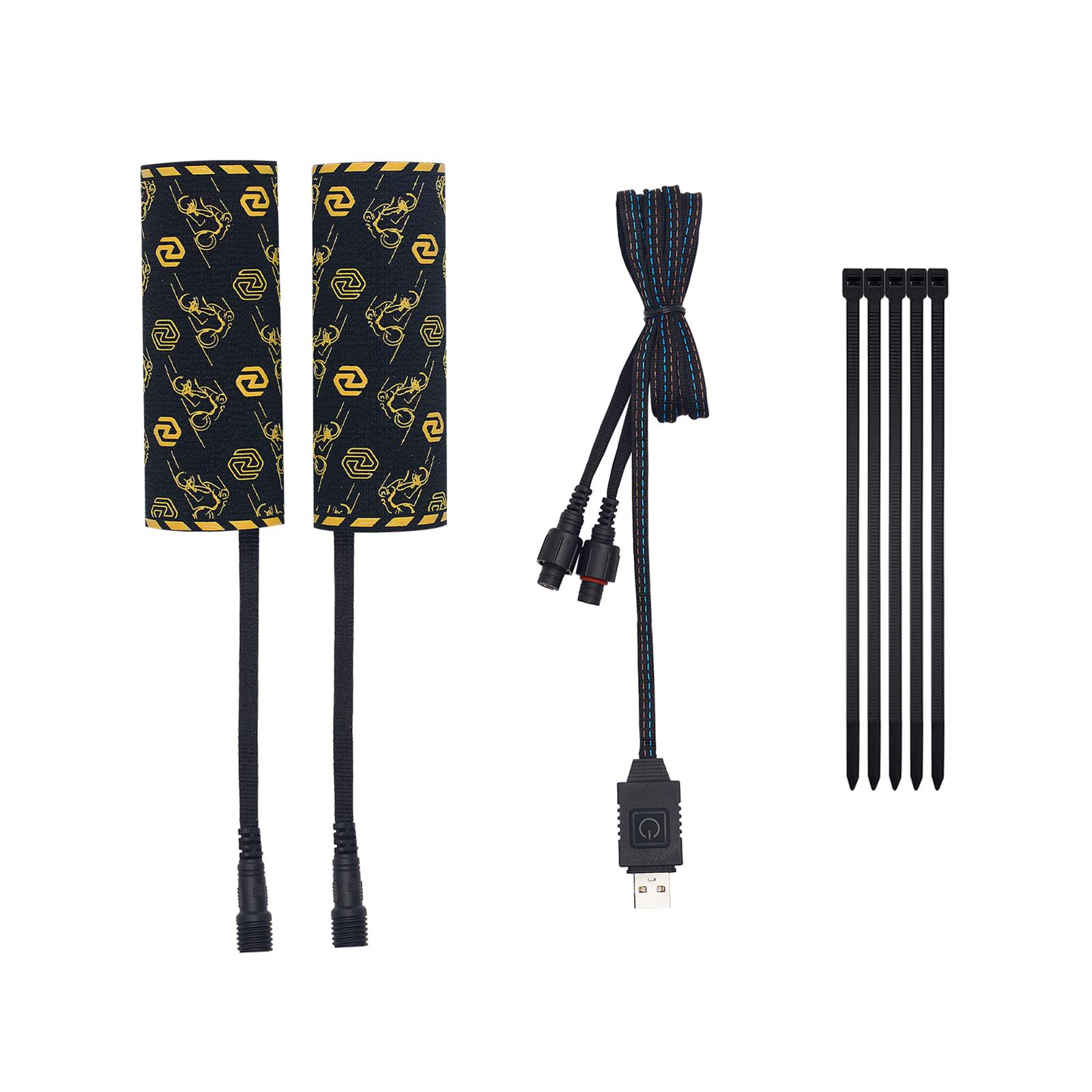 

Рукоятки для мотоциклов с подогревом и функцией памяти 6 передач, электрические, с подогревом, рукоятки для руля мотоцикла, 1 пара