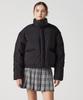 Awesome Studio Women'S Duck Down Short Padded Puffer Black