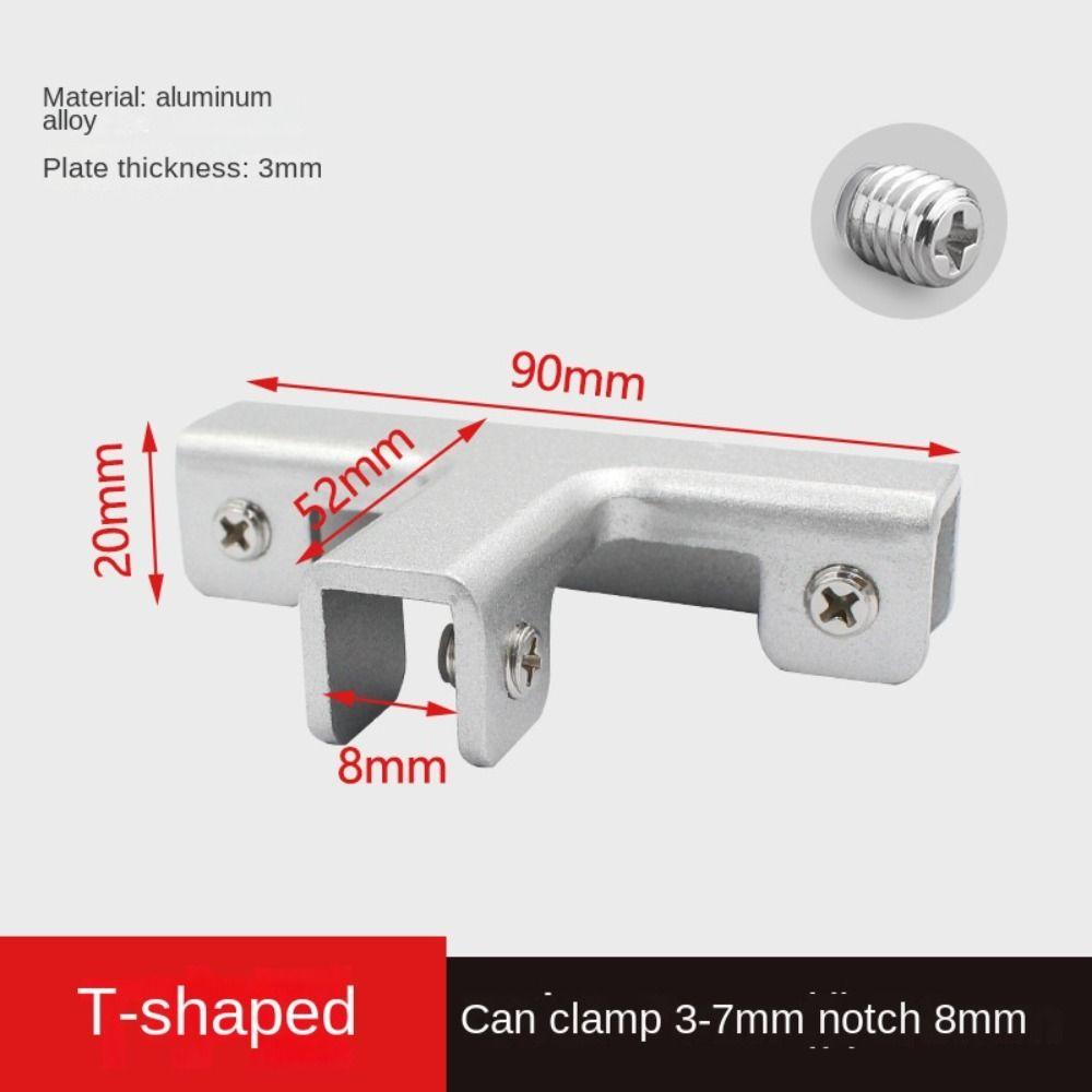 T-cross Glass Clip Reinforcement Corner Guard New Fixing Clip Glass