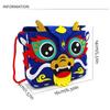 Non-woven Fabric DIY Dragon Bag Toy Chinese Style New Year Portable Handbag  Party