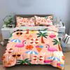 "Vivid tropical paradise vibes" Bedding sets Duvet covers Pillowcases(1* Duvet Cover 2* Pillowcases without duvet insert)