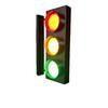 Industrial Retro LED Traffic Light Wall Lamp for Bar or Gallery Decor