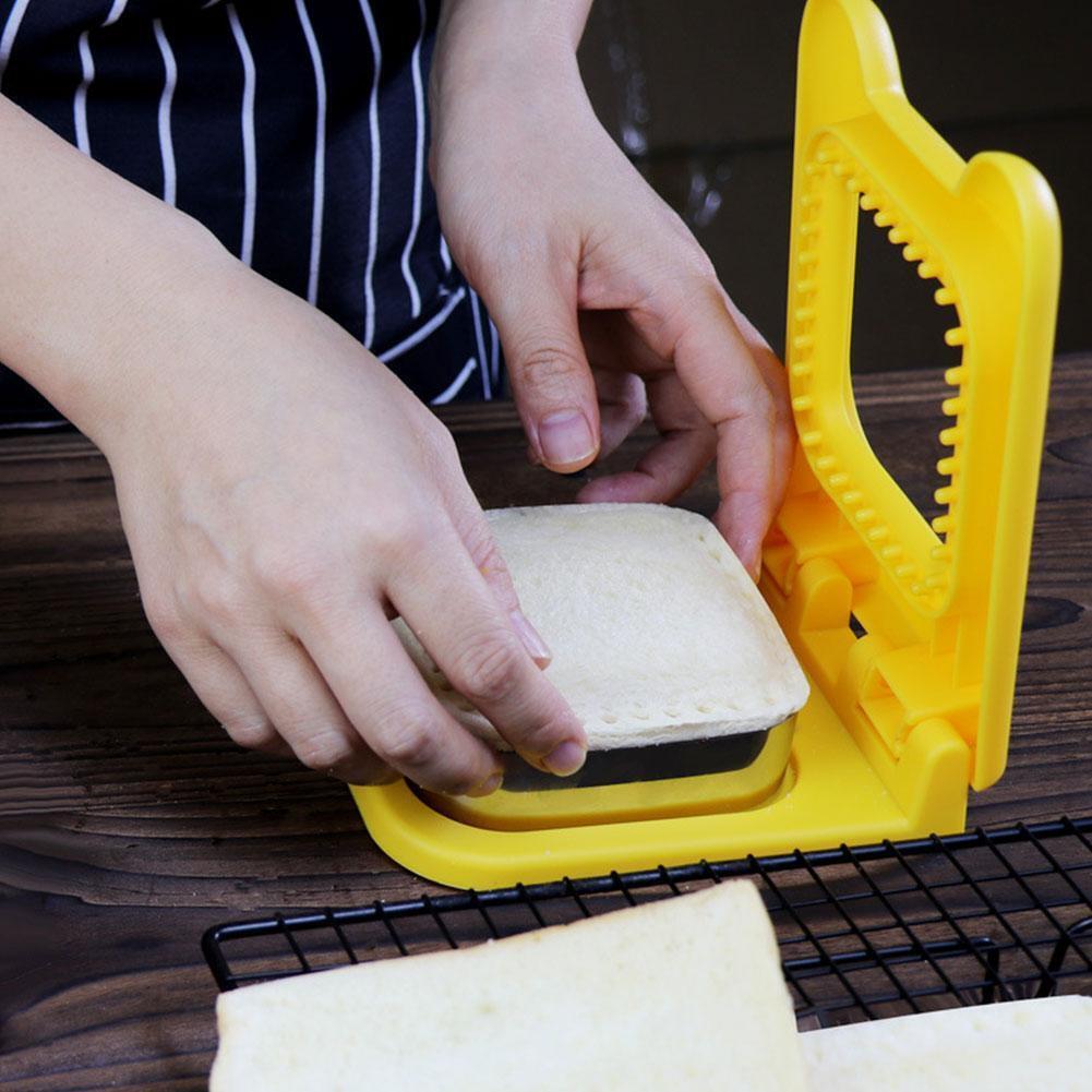 Square Sandwich Cutter And Sealer Set For Kids Lunch Sandwiches Decruster 2024,