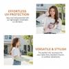 Breathable Ice Silk Arm Sleeves Loose Fit Fingerless Arm Sleeves  for Summer Season