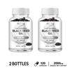 XEMENRY 2000 Mg High Concentration Black Cumin Oil Capsules - For Healthy Skin, Hair, and Nails