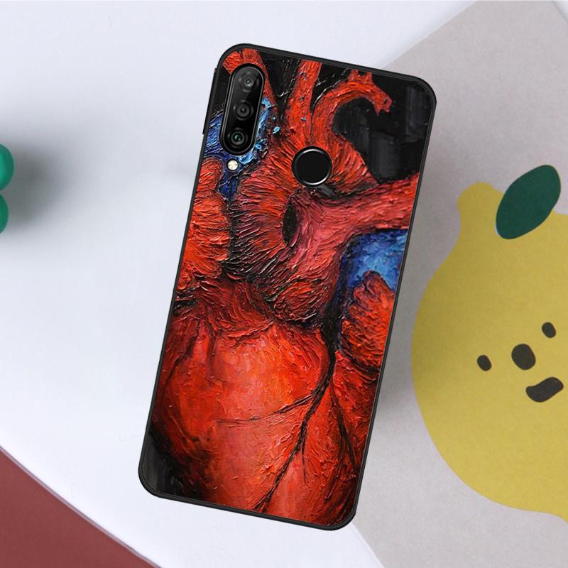 

Медицинские человеческие органы Меридиан Арт Для Huawei Nova 12s 12i 11i 8i Y73 Y72 Y61 Y91 Y90 Y70 Y60 9 10 SE P30 P40 Lite P60 Pro Чехол Nova 10 SE