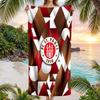 FC St. Asciugamano da Spiaggia Pauli Football Morbido Microfibra Asciugamano Estivo Asciugatura Rapida Assorbente per Spiaggia Piscina Viaggio