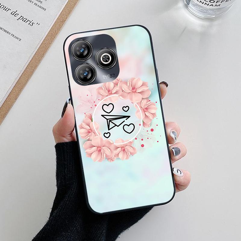

For ZTE Blade A75 4G Case Luxury Cute Panda TPU Soft Silicone Phone Cases for ZTE BLADEA75 4G Shockproof Protector Cover Fundas For ZTE BLADE A75 4G