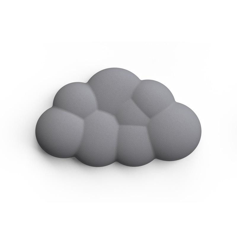 Mouse pad com apoio para pulso teclado nuvem antiderrapante espuma de memória desktop escritório gamer mouse apoio para pulso
