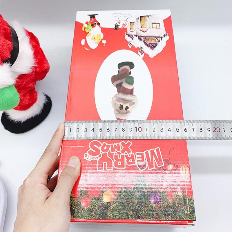 Cute Gift for Kids&Adults Plastic Toy Kids Game Electric Dancing Santa Claus Creative Supplies for Age 3 Kids/Adults