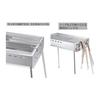 Captain Stag (CAPTAIN STAG) Barbecue Stove Barbecue Grill BBQ Stainless Steel Family Grill 450 [For 3 to 4 People] 2 High/Low Height Levels Easy