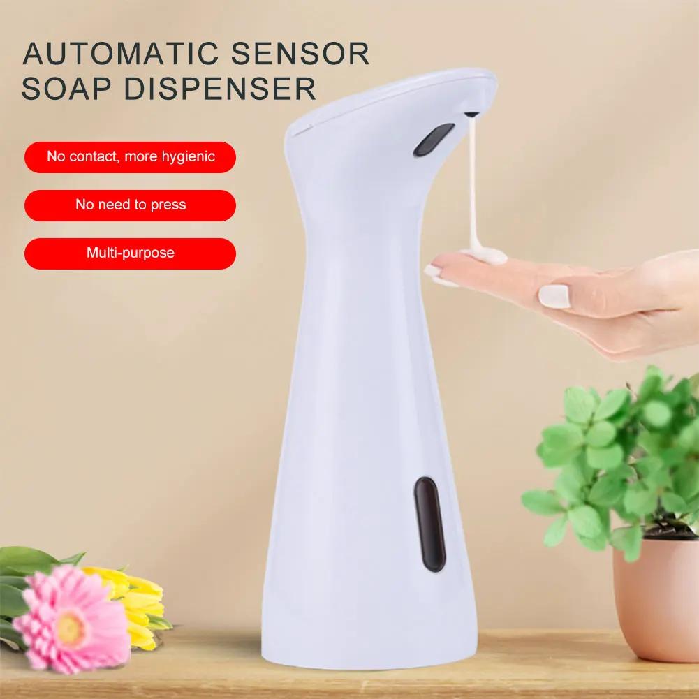 380ml Automatic Soap Dispenser 13.5 Oz Touchless Foam Soap Dispenser USB Rechargeable 4 Speed Electric Sanitizer Dispenser Set