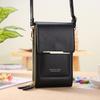 1PC Touch Screen Mobile Phone Bag Women's Popular Small Crossbody Small Bag for Mobile Phones Fashionable Wallet Vertical