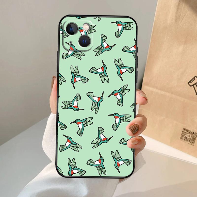 Hummingbird Phone Case For iPhone 17 Air 16 15 14 13 12 11 Pro Max 12 13 Mini 15 16 Plus 16e Cover Coque