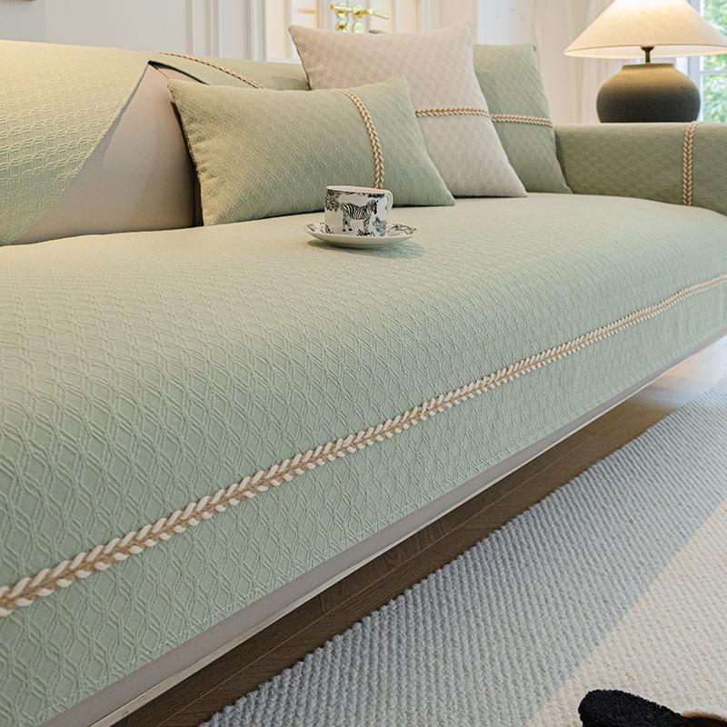 

Скандинавская элитная подушка для дивана класса люкс, универсальные подушки для сидений Four Seasons, нескользящая простая современная ткань для чехла на диван из синели 70*70cm