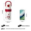 Wushengwu Kids 316L Stainless Steel Straw Thermos Bottle 700ml