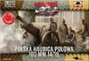 FTF 1/72 Scale Polish Skoda 100mm Type 14/19 Howitzer Plastic Model Kit PF72049 (Cannon)