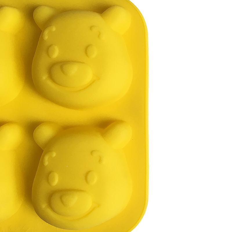 Cartoon Silicone Mold Baking Chocolate Soap Mould Cute Animal Cake Decorating Tool Cupcake Topper Kitchen Party Supply Gift