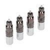 RCA Male Plug Chrome Plated Welding DIY RCA Sound Connector for 11.5mm Diameter Signal Coaxial Cable