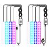 Auto Atmosphärelicht Automobil Innenraum RGB Licht Umgebungsfußlicht Wasserdicht Helligkeitsanpassung Dekorative Lampe