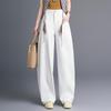 2026 Spring Korean Style High-Waisted Wide-Leg Chic Casual Pants