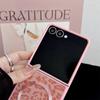 Leather Magsafe Compatible Phone Case for Samsung Galaxy Z Flip 7 FE 6 5 4 3 Flip6 Flip5 Flip4 Protective Magnetic Cover
