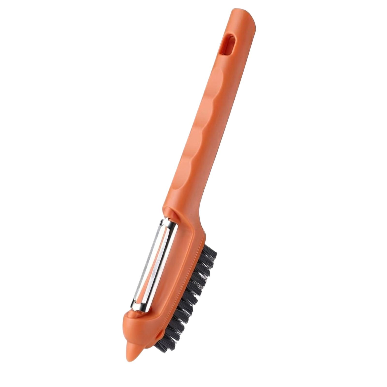 

Household Vegetable Peeler Fruit Peeler Potato Peeler Multi-Functional Kitchen Tool for Peeling Fruits and Vegetables with Comfortable Handle One Size помаранчевий