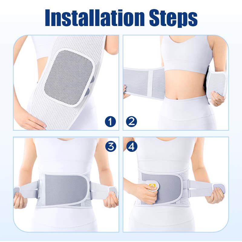 Waist belt Lumbar intervertebral disc protection Waist support Waist strain Steel plate support Sports fitness Lumbar protrusion