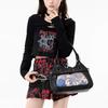 Gothic Diablo Pain Charter Motorcycle Chain Element Shoulder Crossbody Handbag Skull Design Niche