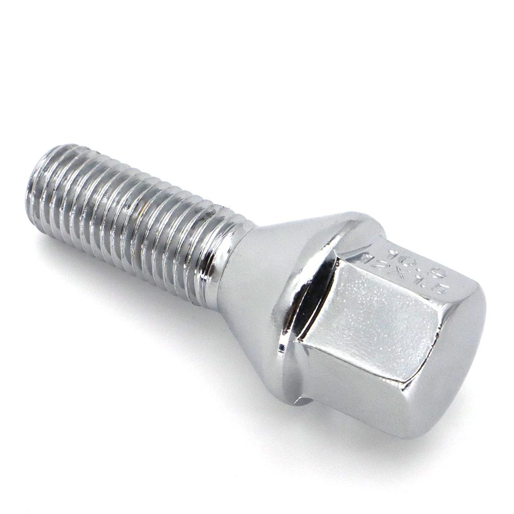 4x Bilhjulbolter Muttere M12X1.5 17mm Sekskant For BMW 1 3 5 6 7 Serie Z1 Z3 Z4 X1 X5 Mini E82 E88 E90 E92 E93 E39 E60 E65 E89