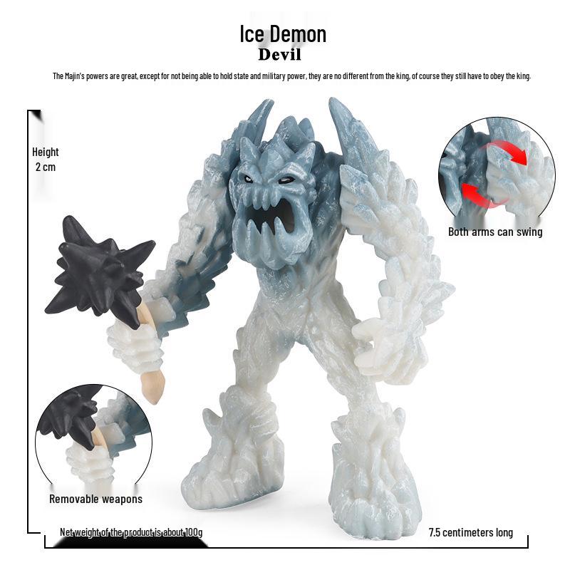 Dinosaur & Dragon Plastic Toy Set: Mythical Animal Figures for Kids