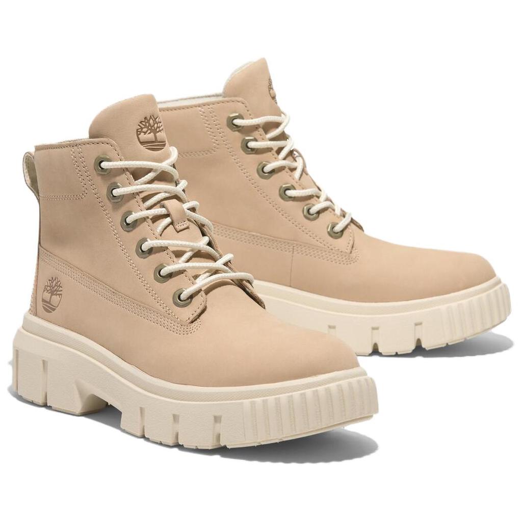 Timberland Comfortable Lightweight Mid-Calf Martin Boots Women boots Light-Beige A2FT6EN7