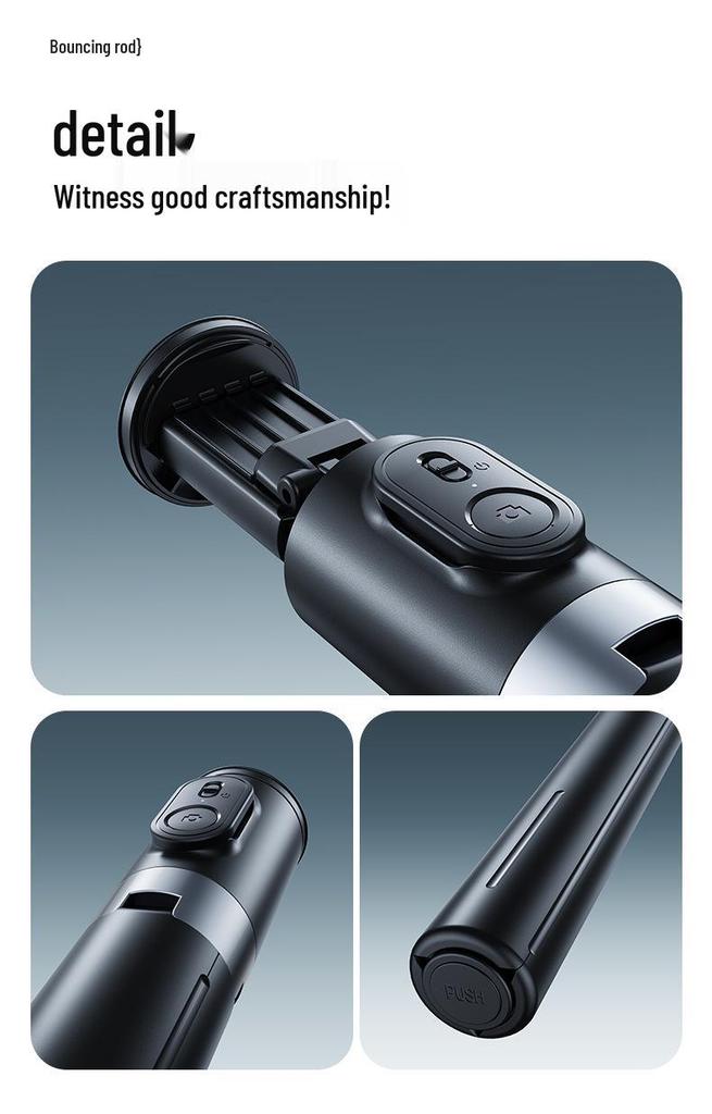 X7 Selfie Stick Tripod - Portable Handheld Stand for Live Streaming and Shooting