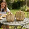 3-piece Pumpkin Vine Woven Pumpkin Combination Ornament, Pumpkin  Craft, Festival Outdoor Decoration Prop
