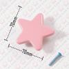 KAK Ceramic Furniture Knobs and Handles Cartoon Colorful Cabinet Knobs for Kids Room Kitchen Handle Door Hardware
