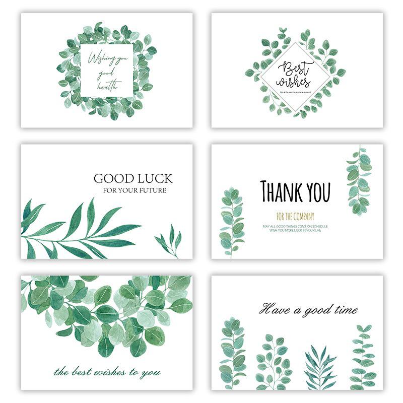 Korean-Style Thank You & Holiday Greeting Card with Free Shipping